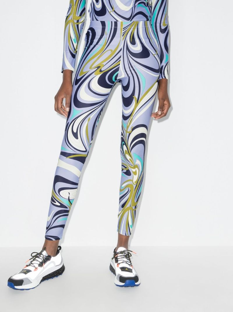 Onde Print Leggings