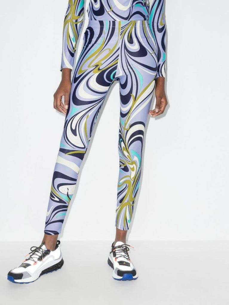 Onde Print Leggings