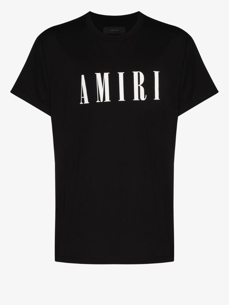 Black Core Logo Cotton T-shirt