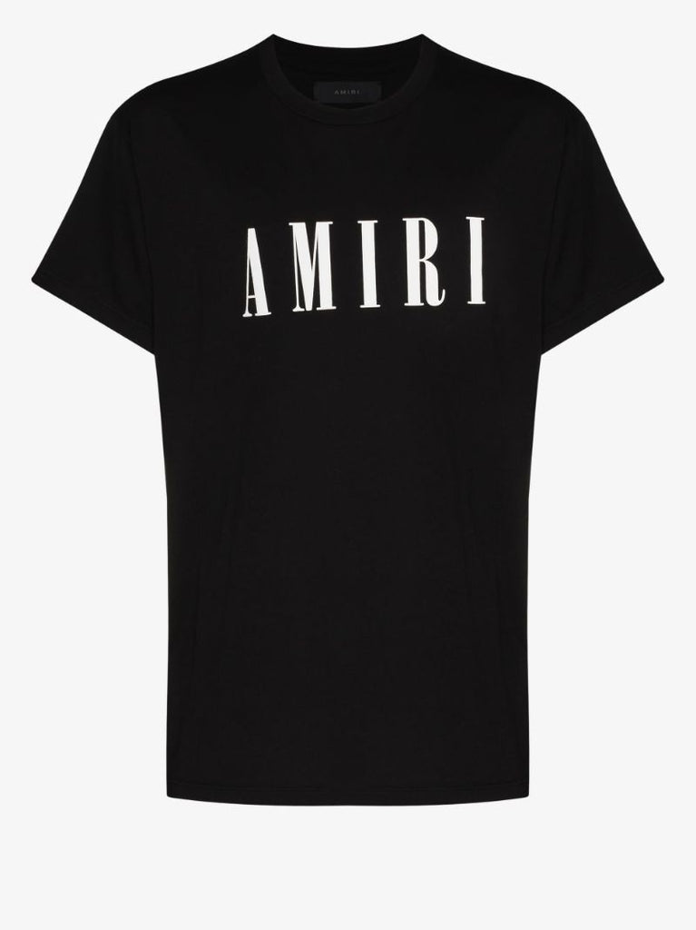 Black Core Logo Cotton T-shirt