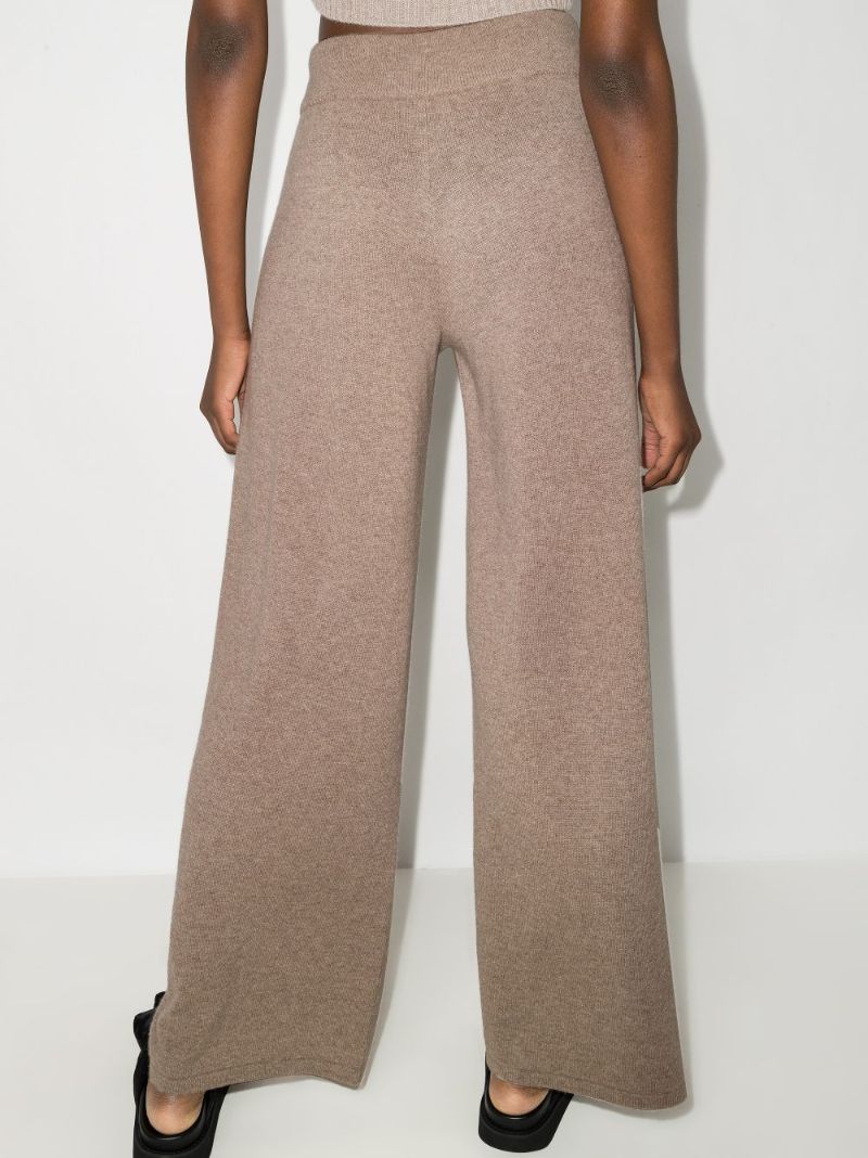 Sofi Wide Leg Cashmere Trousers