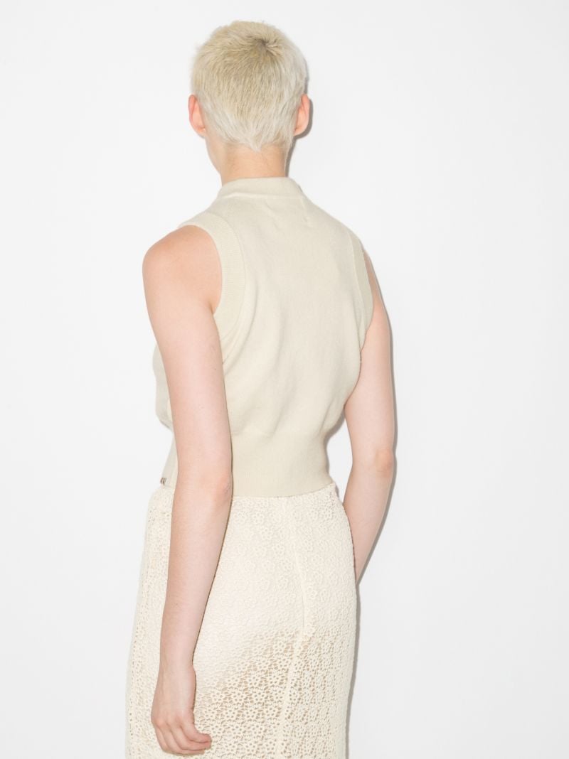 Neutral NÃ_x0082_Â°193 Corset Cashmere Cardigan