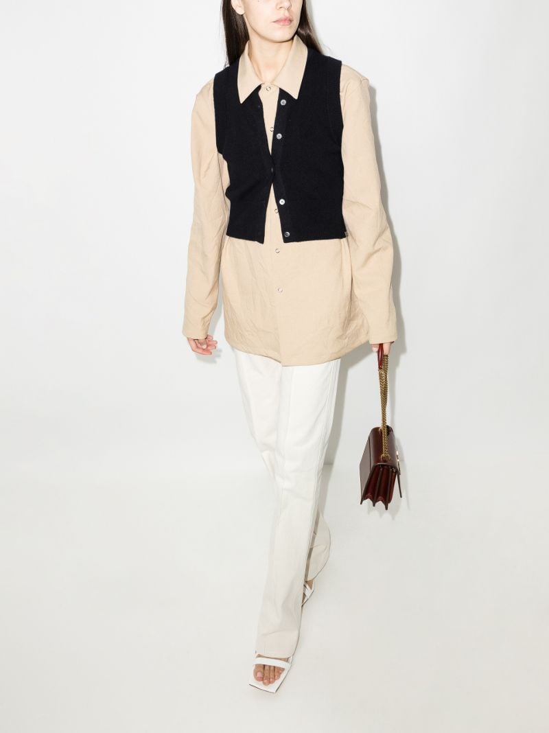 Blue NÃ_x0082_Â°193 Corset Cashmere Cardigan