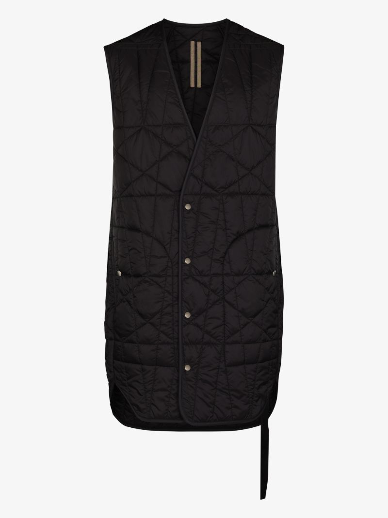 Quilted Buttoned Gilet