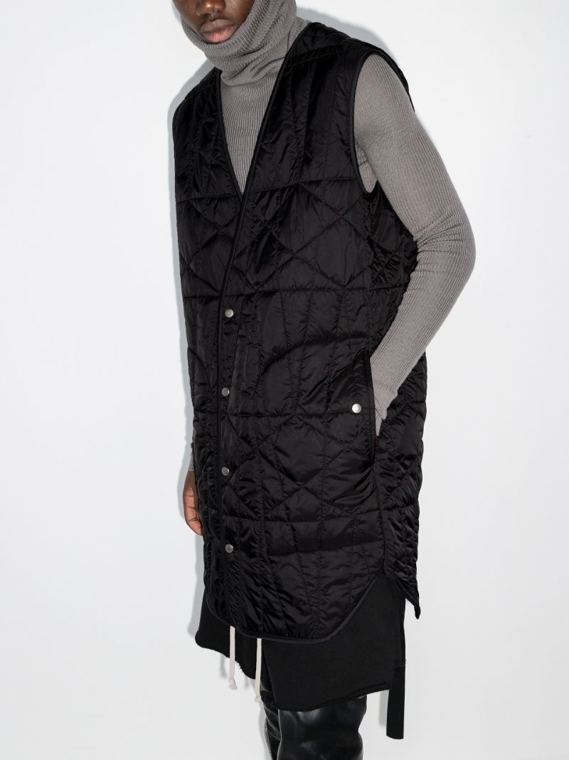 Quilted Buttoned Gilet