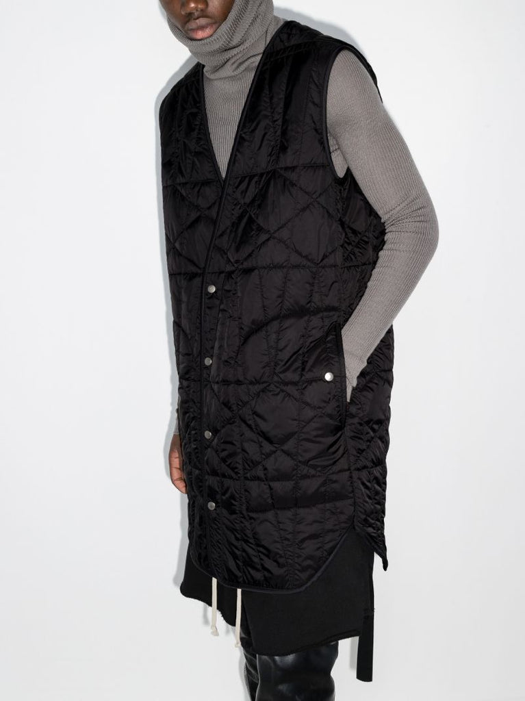 Quilted Buttoned Gilet