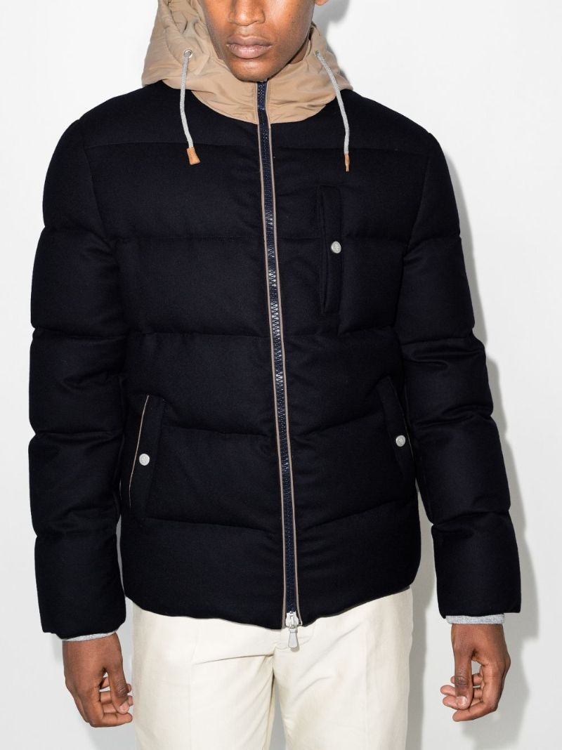 Two Tone Padded Jacket