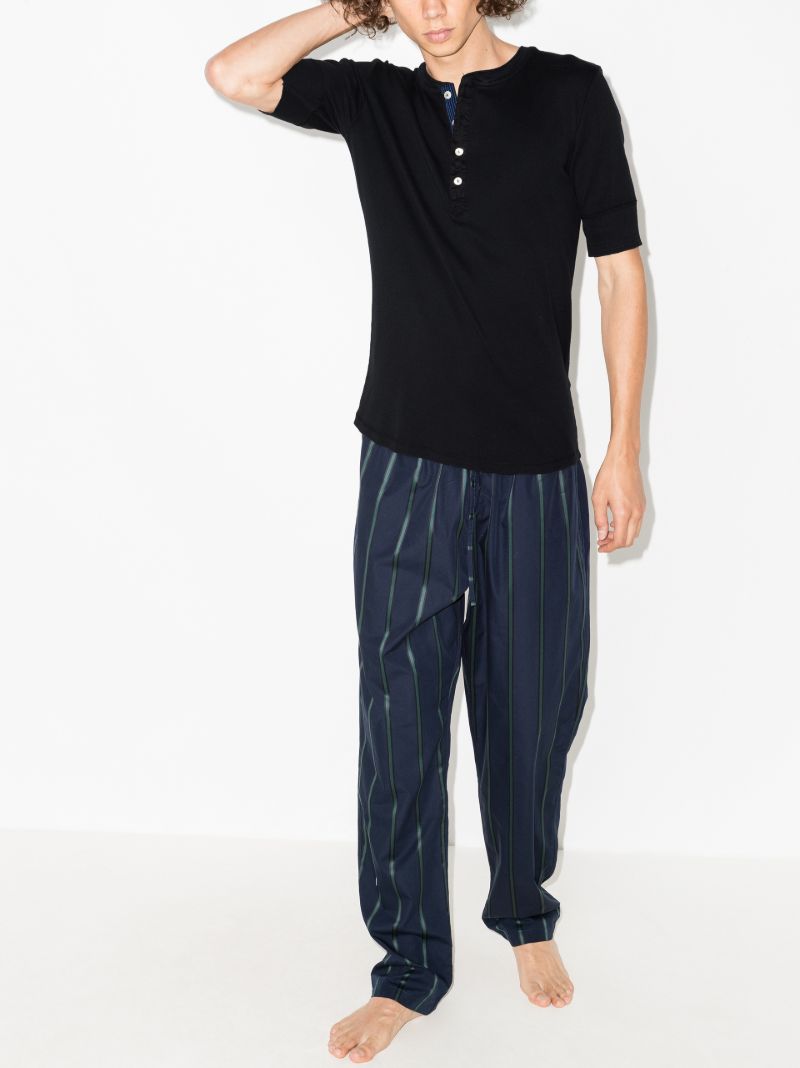 Henley Button-down T-shirt