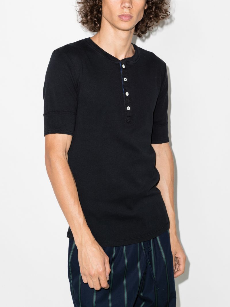 Henley Button-down T-shirt