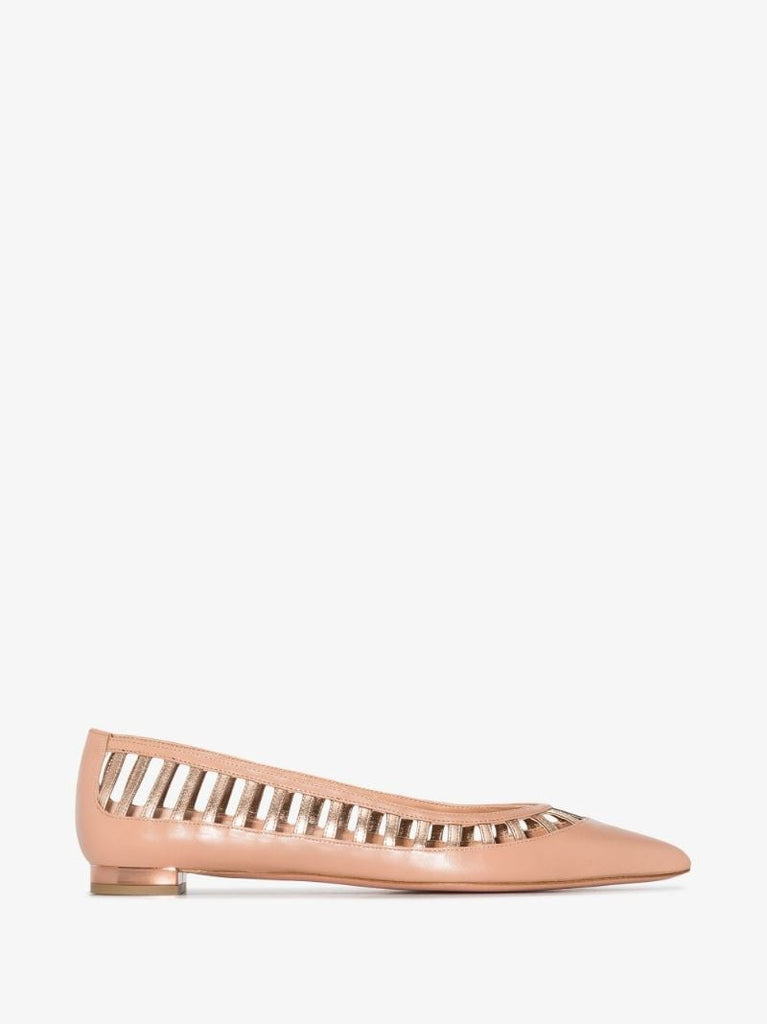 Brown Le Parisien Leather Pumps