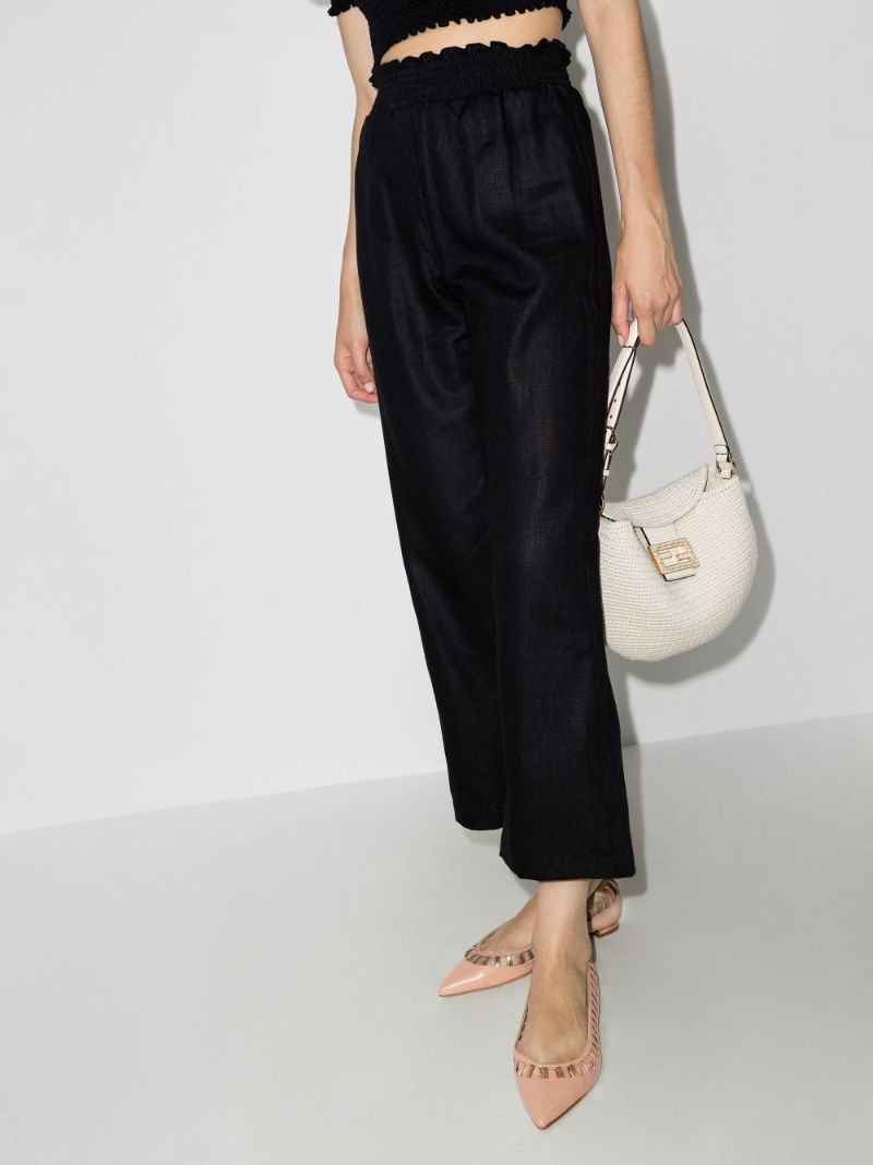 Brown Le Parisien Leather Pumps