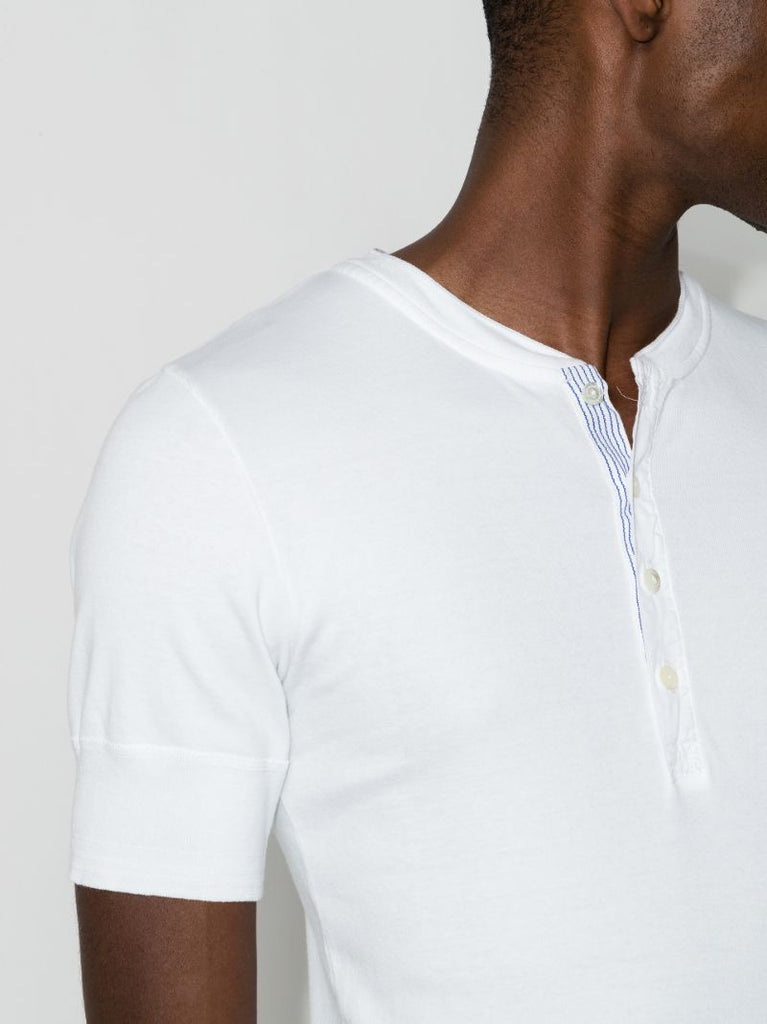 Henley Button-down T-shirt
