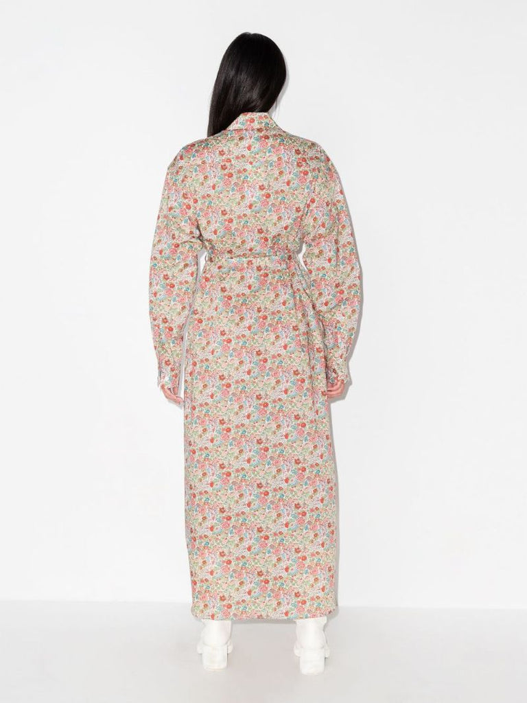 Button Panel Shirt Dress