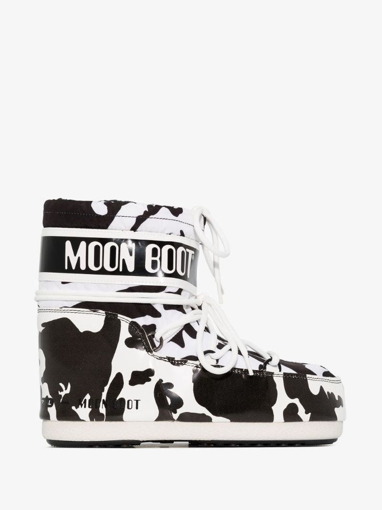 Lab69 Mars Cow-print Snow Boots