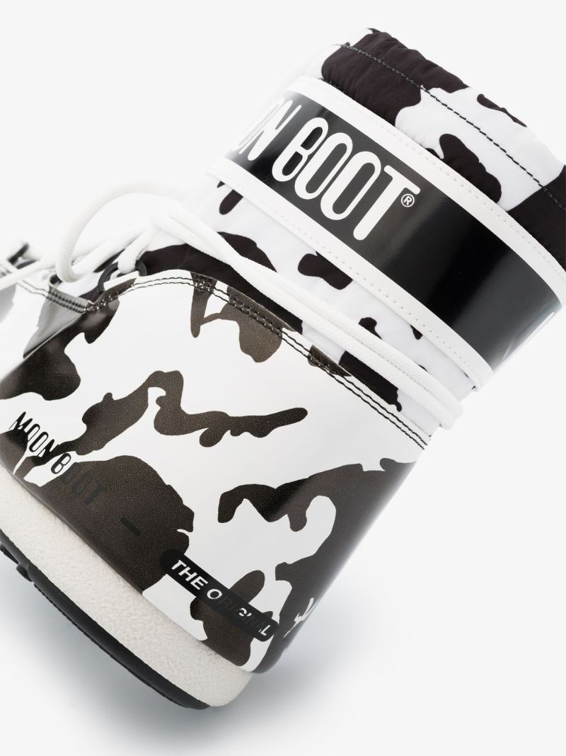 Lab69 Mars Cow-print Snow Boots