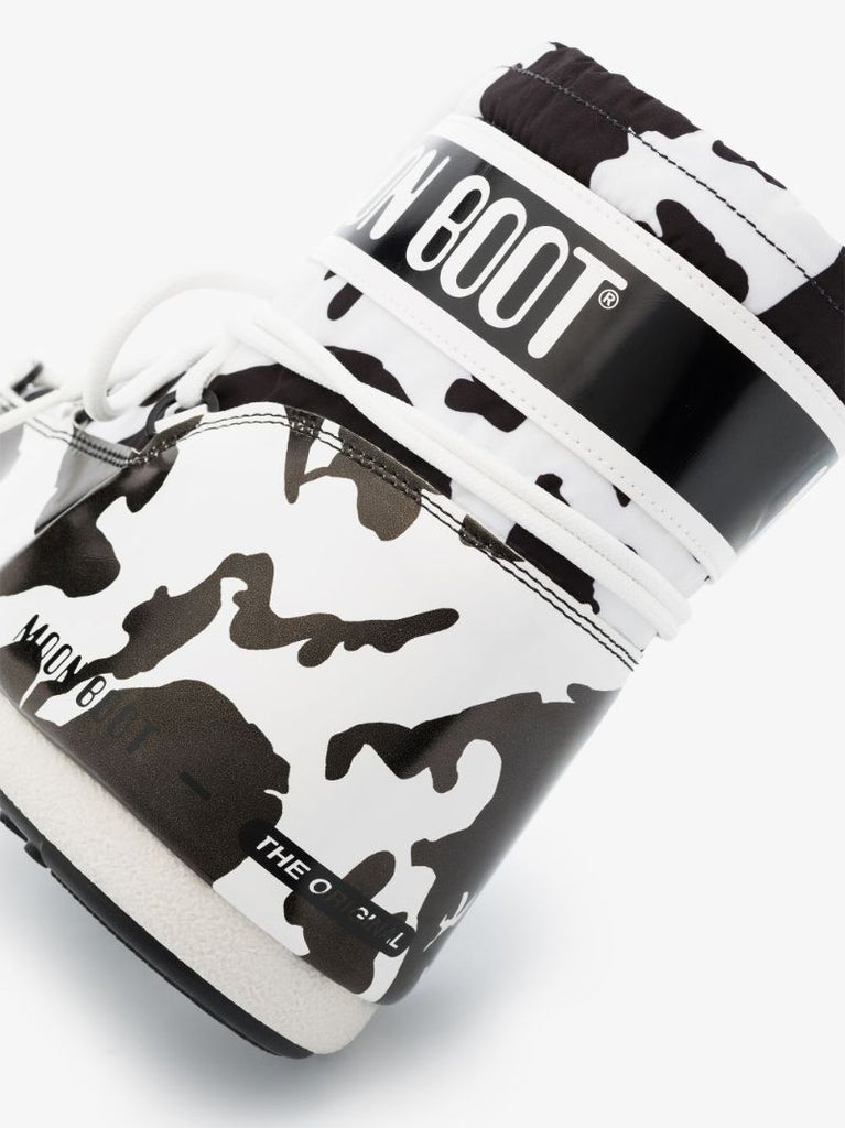 Lab69 Mars Cow-print Snow Boots