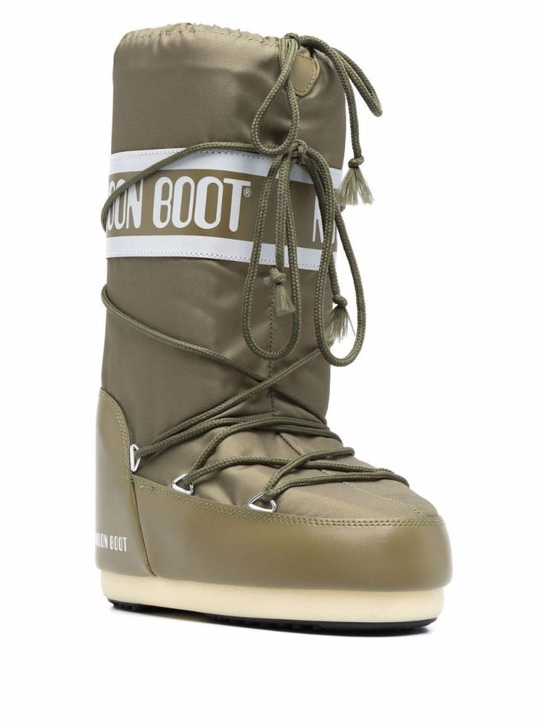 Green Icon Snow Boots