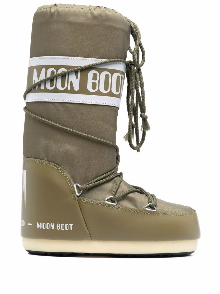Green Icon Snow Boots