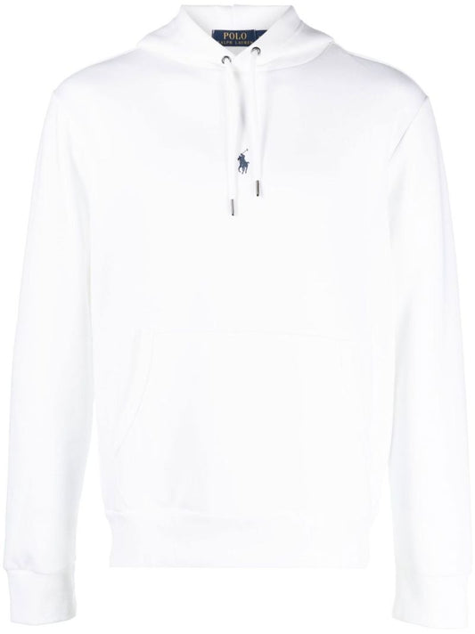 White Polo Pony Hoodie