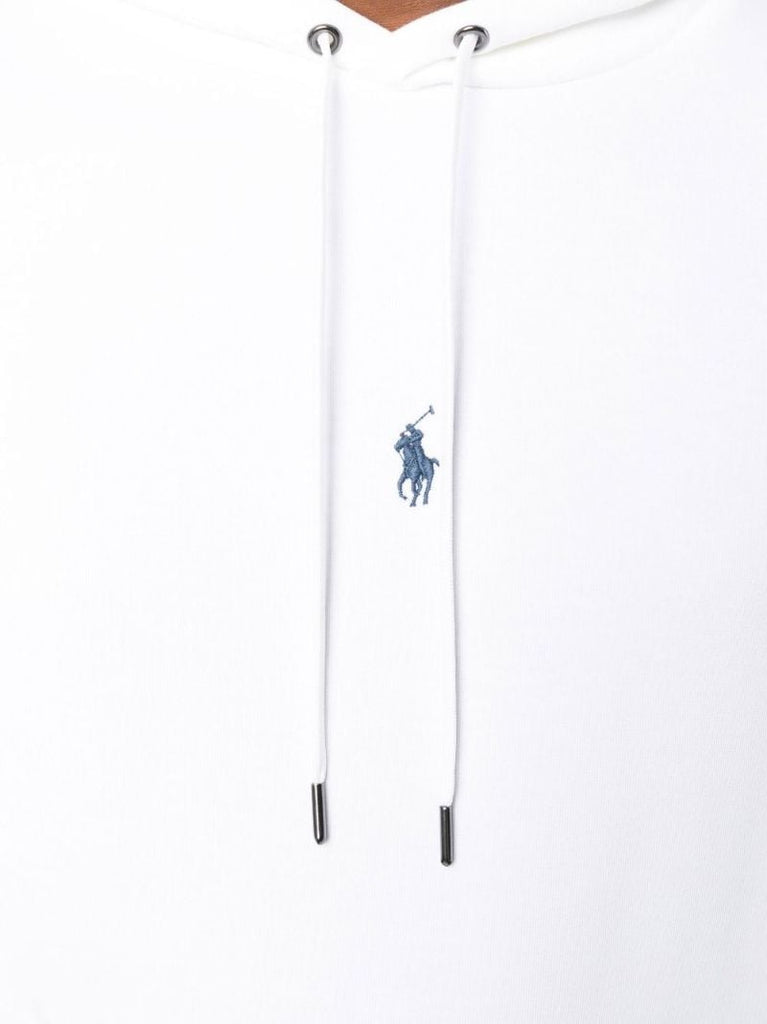 White Polo Pony Hoodie