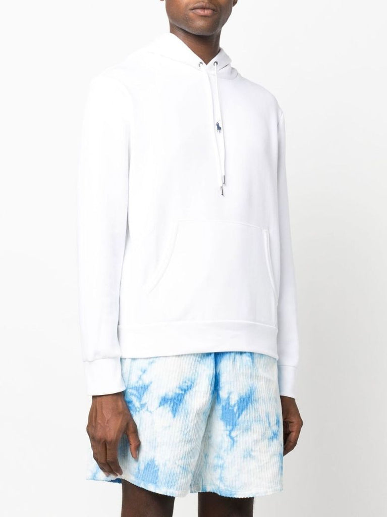 White Polo Pony Hoodie