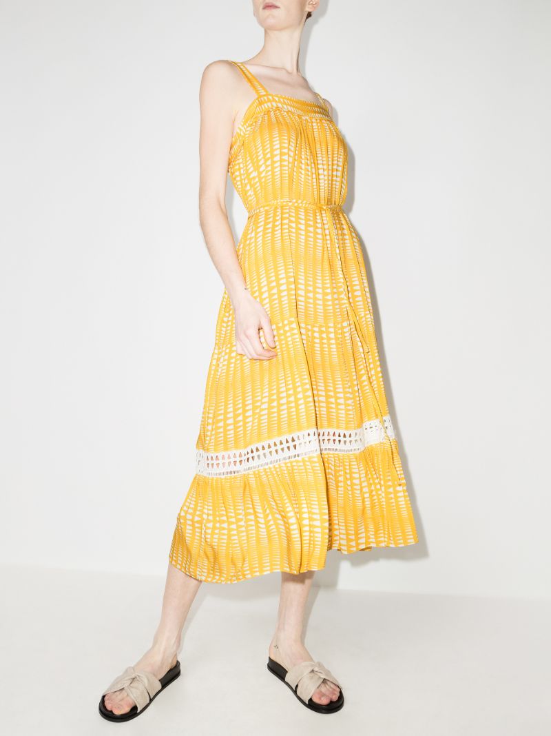 Welele Print Midi Dress