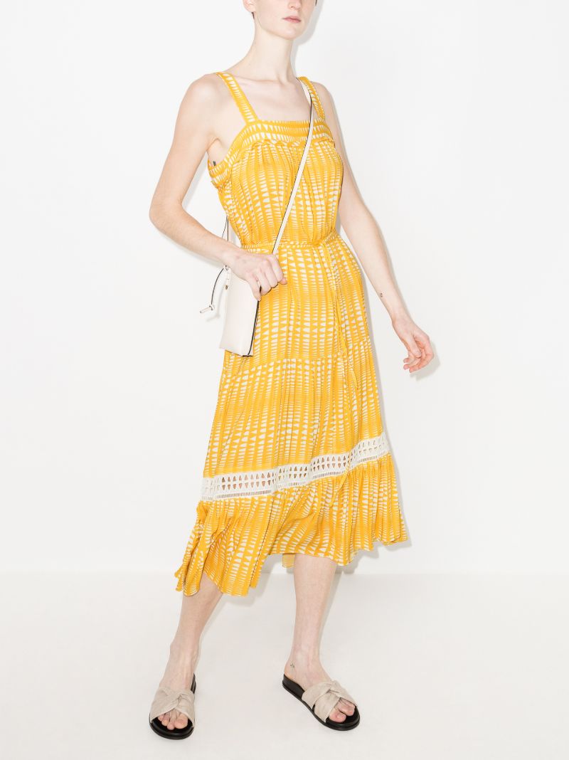 Welele Print Midi Dress