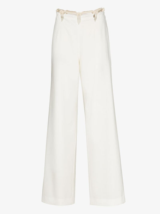 MacramÃ_x0083_Â© Wide Leg Trousers