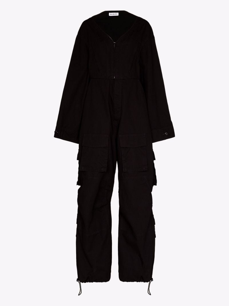 Cargo Cotton Jumpsuit