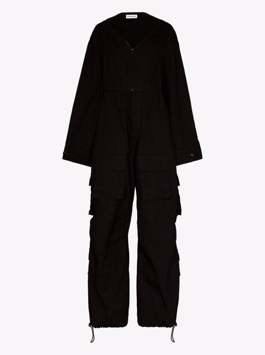 Cargo Cotton Jumpsuit