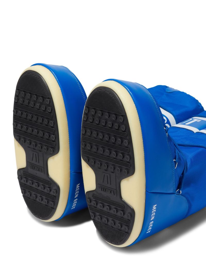 Blue Icon Snow Boots