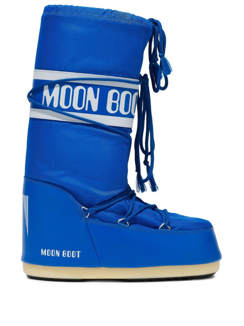 Blue Icon Snow Boots