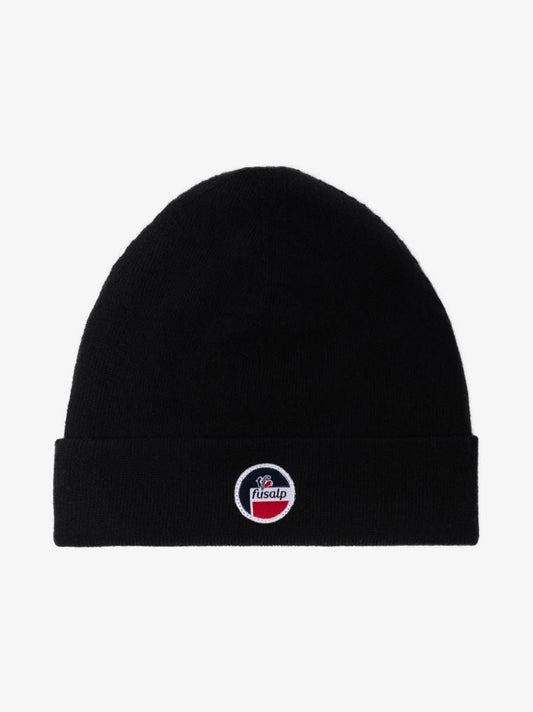 Black Styx Wool Beanie Hat
