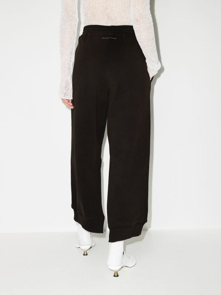 Slit Cotton Track Pants