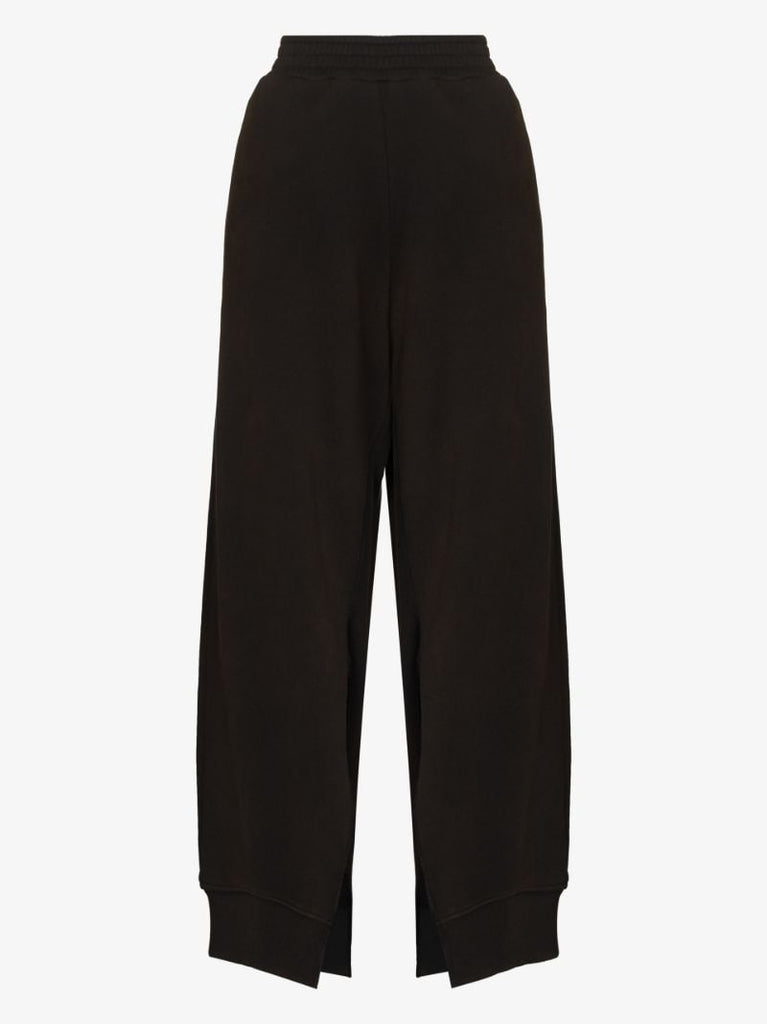 Slit Cotton Track Pants