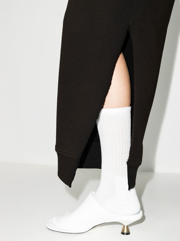 Slit Cotton Track Pants