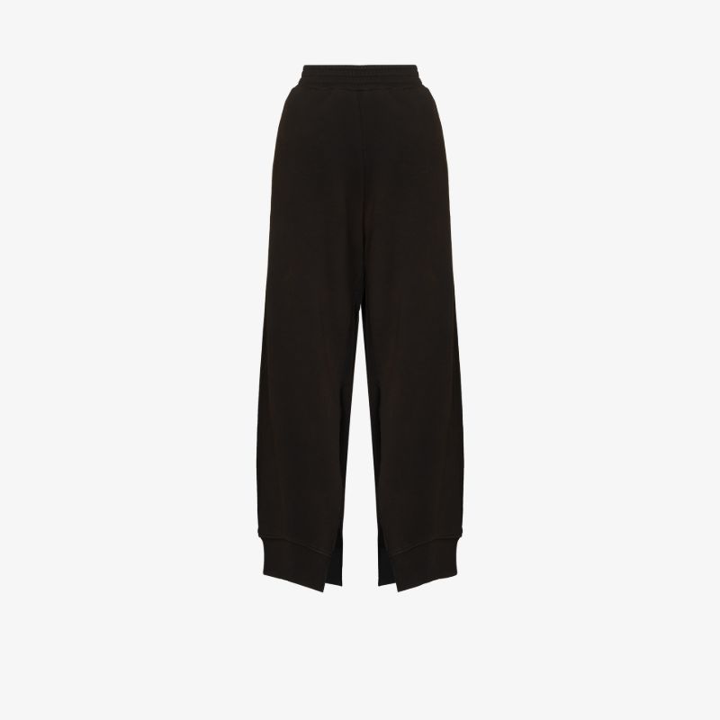 Slit Cotton Track Pants