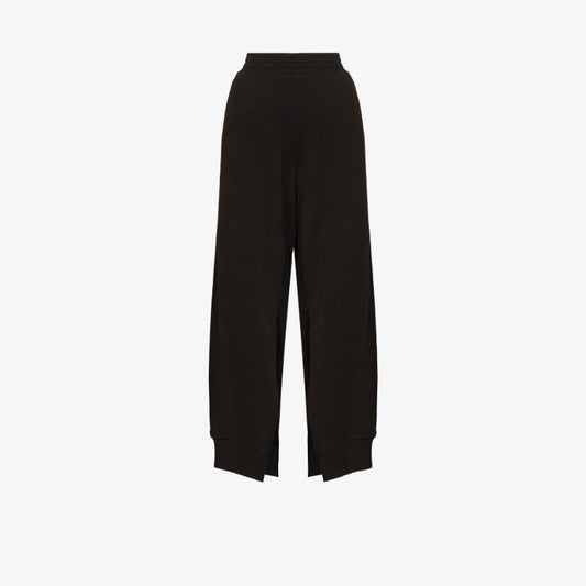 Slit Cotton Track Pants