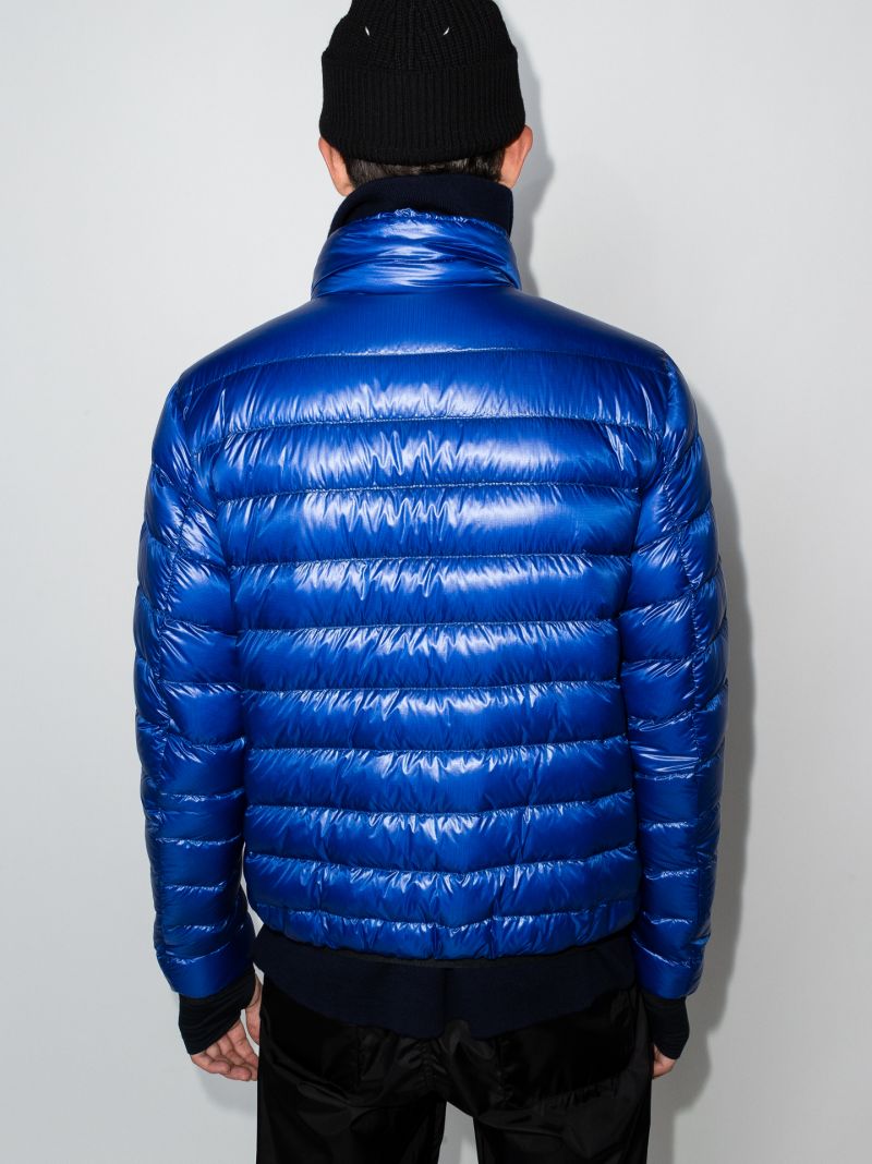 Blue Hers Quilted Down Jacket