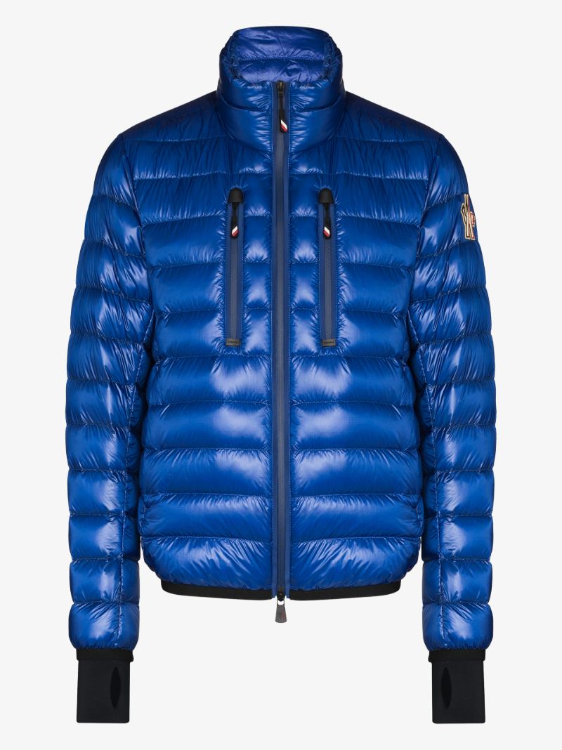 Blue Hers Quilted Down Jacket