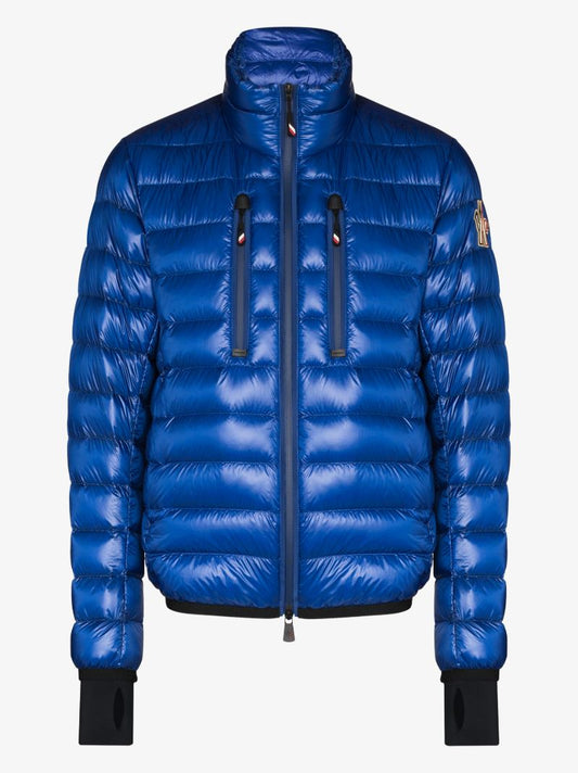 Blue Hers Quilted Down Jacket