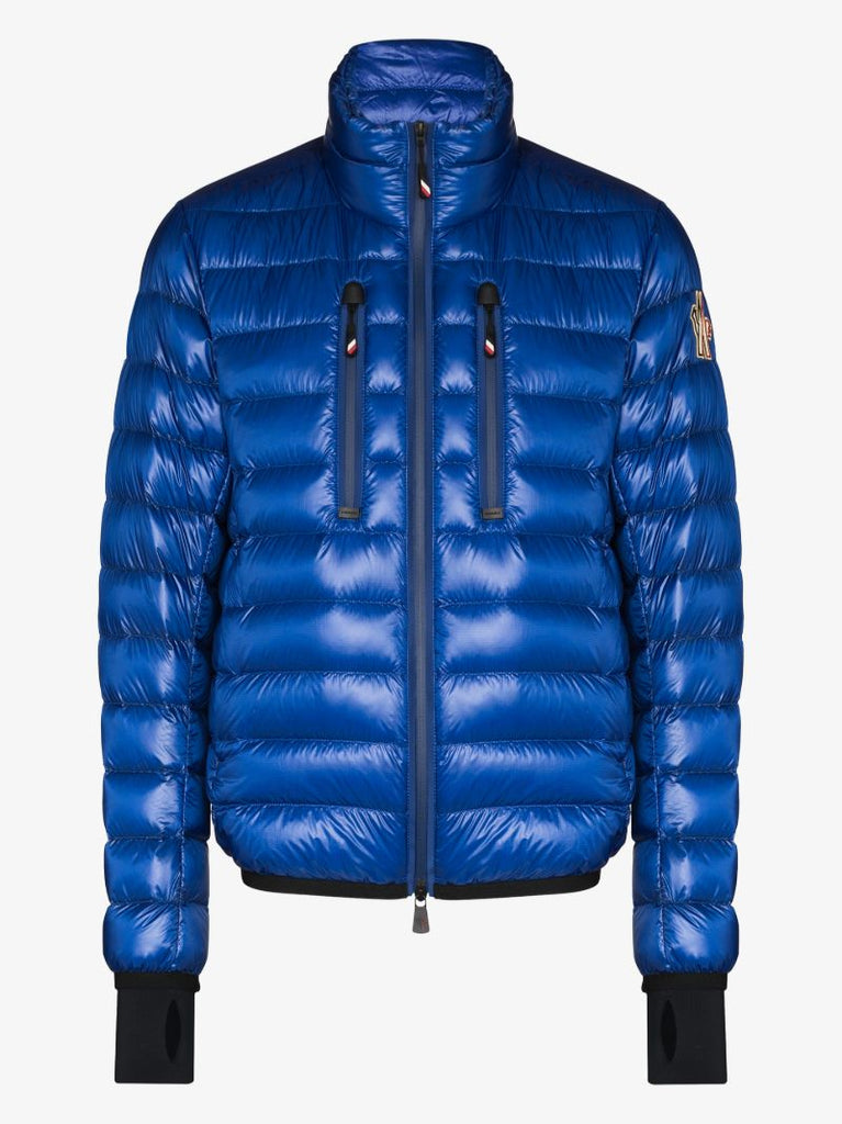 Blue Hers Quilted Down Jacket