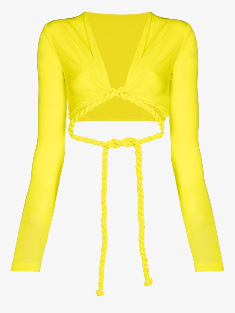 Rope Tie Crop Top