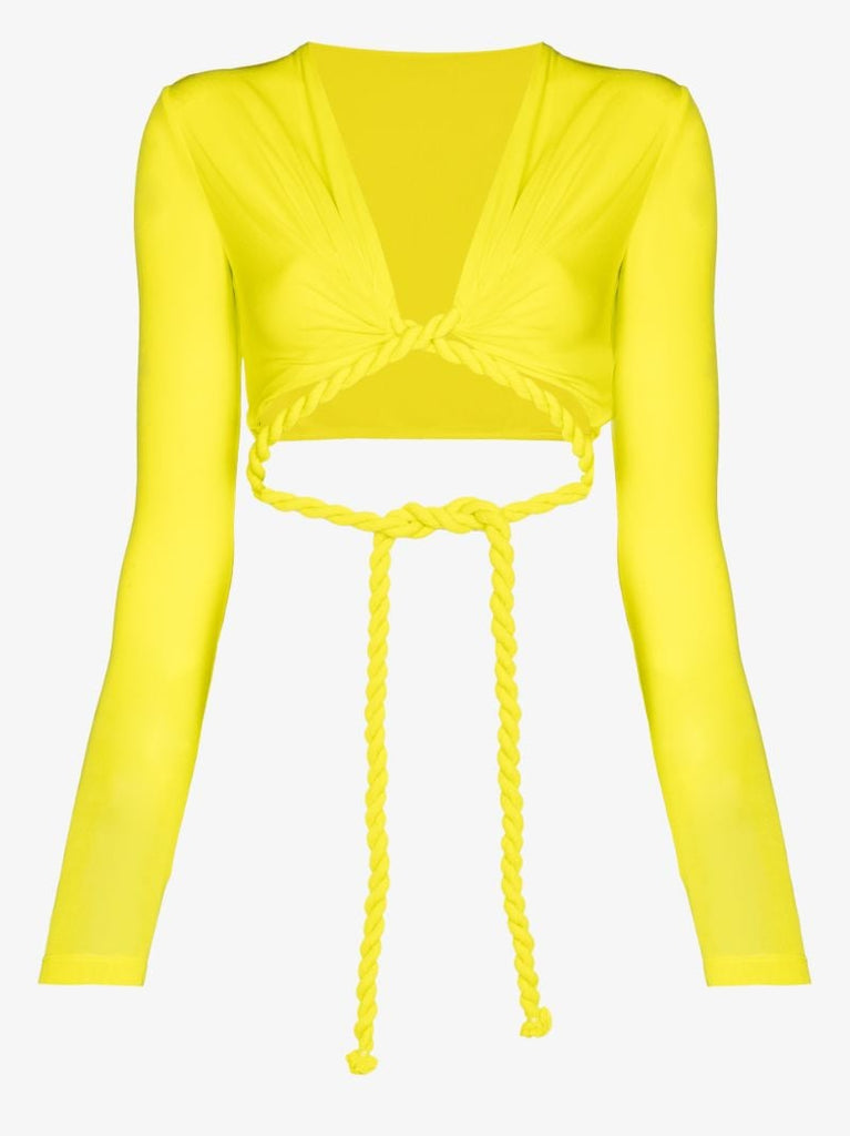 Rope Tie Crop Top