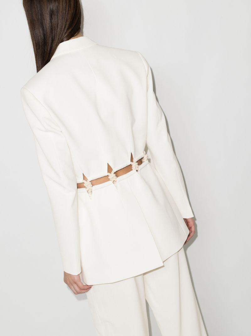 MacramÃ_x0083_Â© Single-breasted Blazer