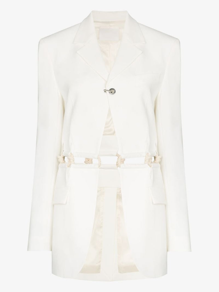 MacramÃ_x0083_Â© Single-breasted Blazer