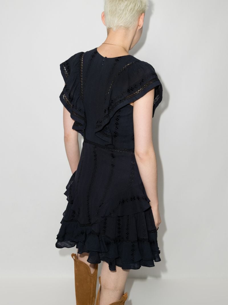Jaudrey Ruffled Broderie Anglaise Dress