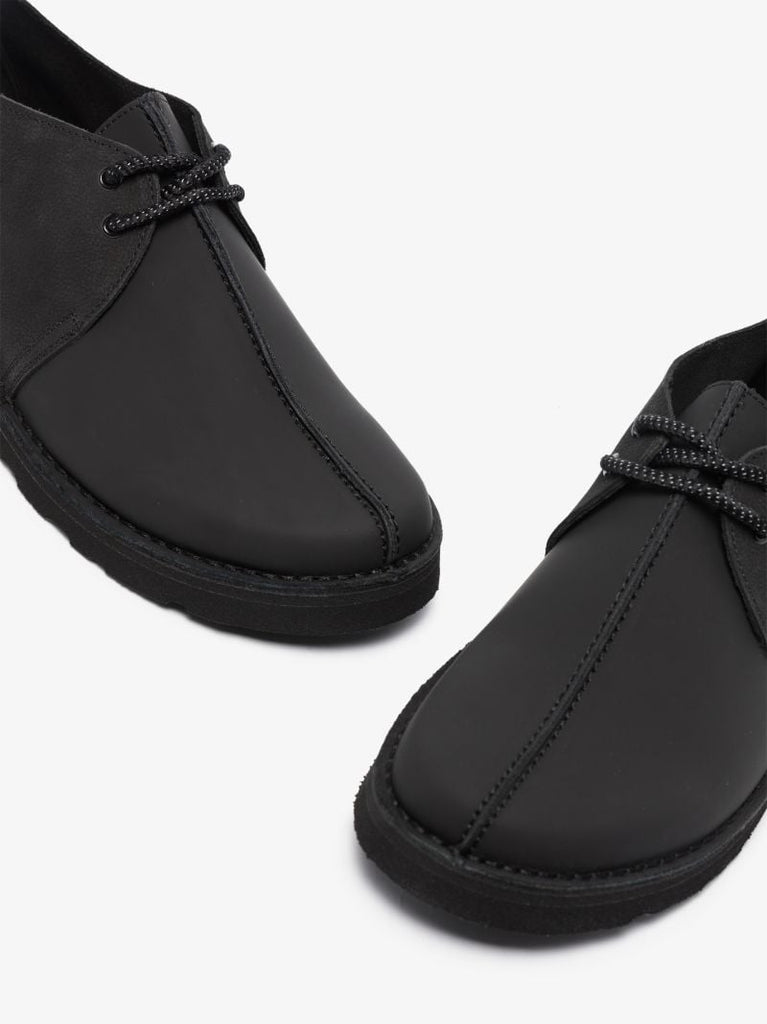 Black Trek Hiker Lace-up Shoes