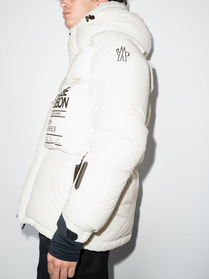 White Monteleger Padded Jacket