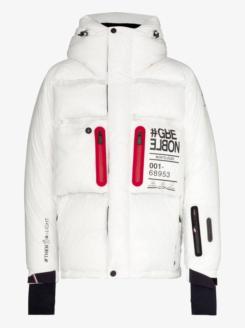 White Monteleger Padded Jacket